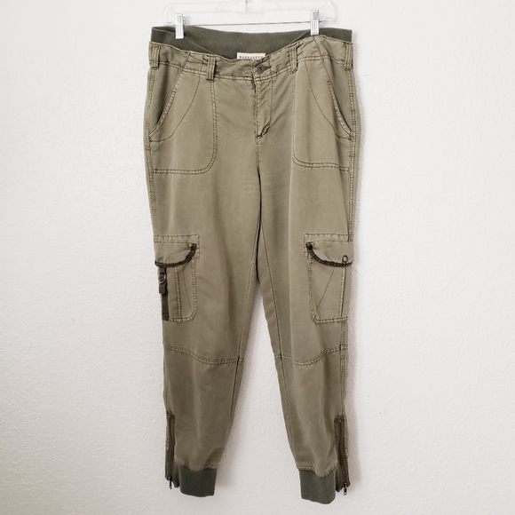 Anthropologie Marrakech Olive Green Jogger Trouser - Picture 5 of 8